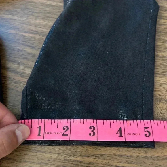 Hue leggings shinny shimmery  L - Picture 9 of 9